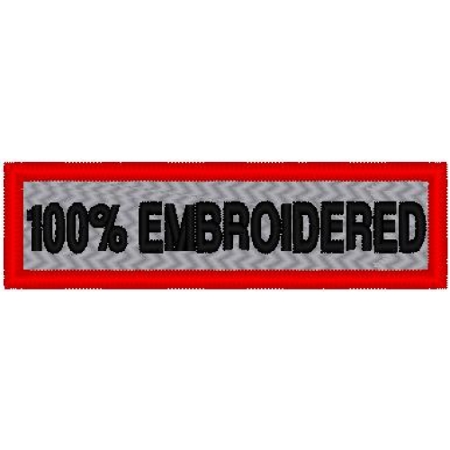 100 Embroidered Name Patch Embroidery Patches for Jackets -   Custom  embroidered patches, Custom name patches, Embroidered name patches
