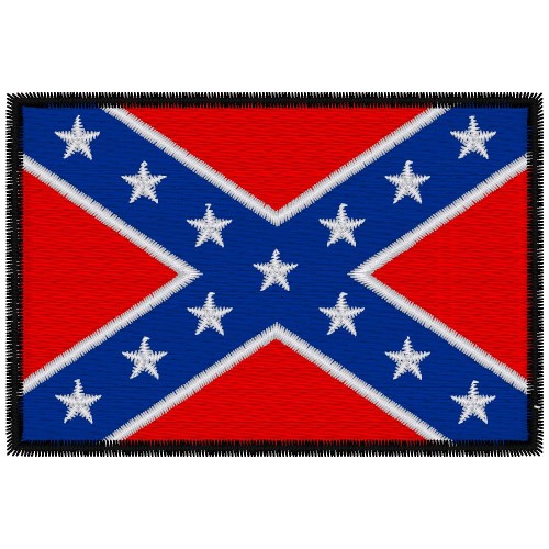 CONFEDERATE FLAG COLOR